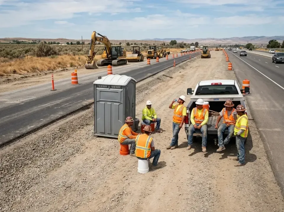 highway-road-construction-crew-007 — frequently asked questions, Porta Potty and Restroom Rentals in Wapakoneta, OH